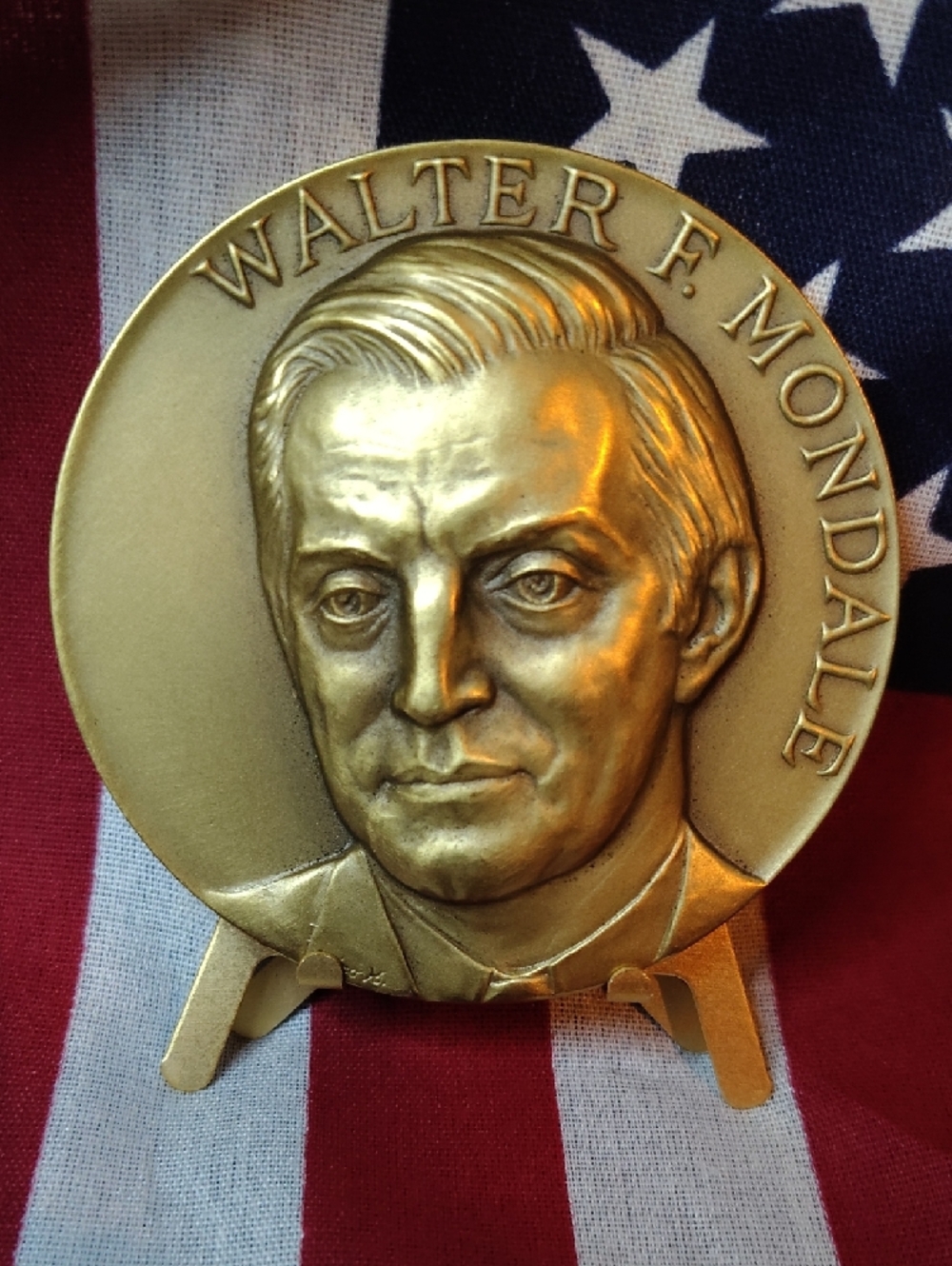 🌹PRISTINE 1977 Walter Mondale Official Inaugural Medal – Low# Limited Edition🌹 - Picture 6 of 8
